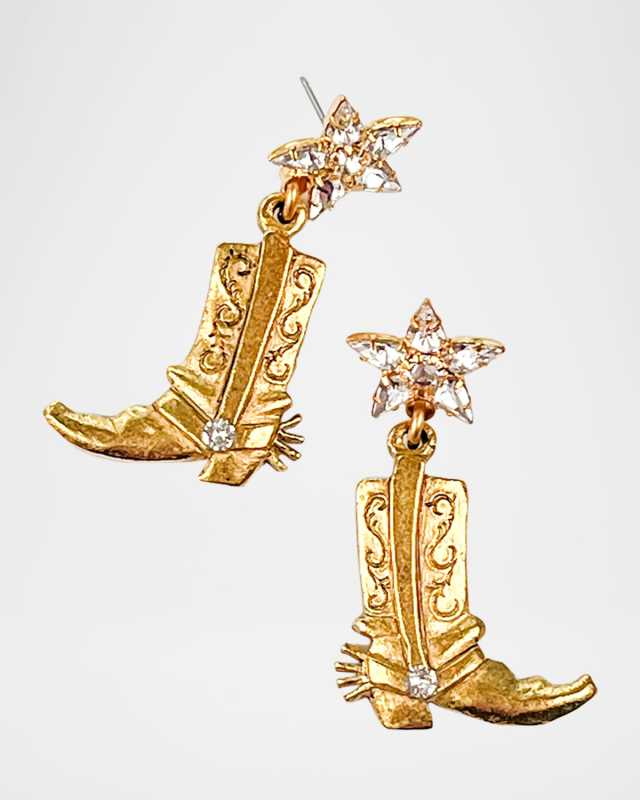 These Boots Were Made For Walking Earrings